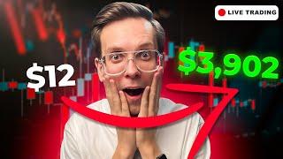 QUOTEX LIVE | HOW I MADE $3,902 IN 8 MIN - NEW TRADING STRATEGY