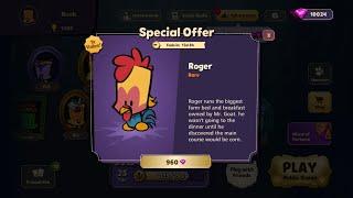 960 Gems Roger Unlocked! || Suspects: Mystery Mansion