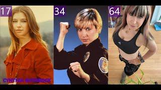 Cynthia Rothrock from 8 to 64 years old