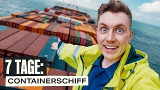 Ich habe 7 Tage auf dem größten Containerschiff gelebt