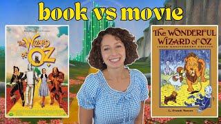 The Wizard of Oz Book vs Movie Review