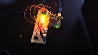 Arduino - Ultrasonic Sensor with LED's and buzzer