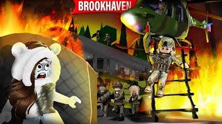 ALERT BROOKHAVEN WAR: RESCUE MISSION! PLAYER IN DANGER ON ROBLOX!