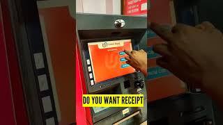 CASH WITHDRAW  | INDIAN ATM #shorts