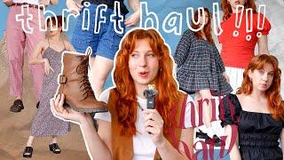 Collective Spring to Summer Thrift Haul! | secondhand try on haul