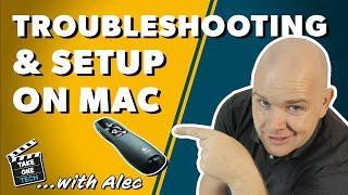 Logitech R400 Remote Presenter Setup on Mac and Troubleshooting on Mac