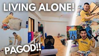 NAG GENERAL CLEANING AKO SA BAGONG BAHAY! (GANDA NG PAINTINGS KO + BEST DIRECTOR AWARD!)