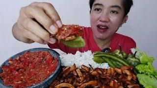 SAOS PEDAS MANIS CUMI, SAMBAL TERASI & SAYURAN