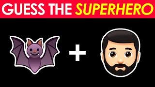 ‍️ Can You Guess The SUPERHERO by Emoji? ‍️ |  Emoji Challenge