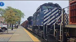 MRL Ace trails 2nd on BNSF Coal train in La Grange IL 09/28/24