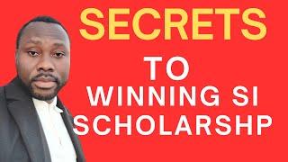 My Swedish Institute Scholarship Story || Secrets to Winning SI Scholarship in Sweden || 100%