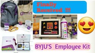 || BYJU'S Employee kit || Received after Became BDA ||