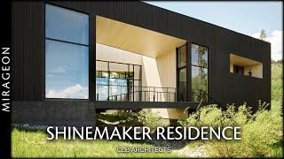 House that Reaches out Over a Lowland Creek | ShineMaker Residence