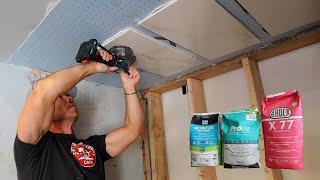 TILES on Shower CEILING--- Which THINSET is BEST???