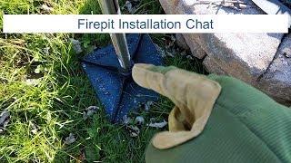 Firepit Installation | Amateur Masonry!