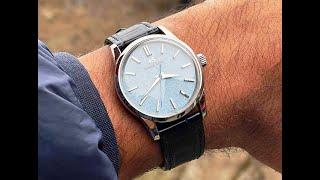 PAID WATCH REVIEWS - Grand Seiko Quartz 34mm SBGX353 Blue Snowflake - 24QA2