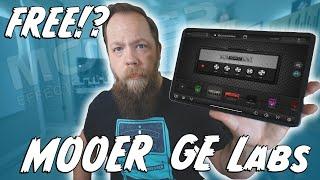 FREE AND AMAZING! MOOER GE Labs Mobile Guitar Sim!