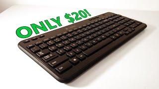 Logitech K360 Wireless Keyboard Review