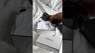 Chanel square sunglasses unboxing - that’s a dream  #chanel #unboxing #eyewear #ugc #ugccreator