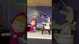 The Sleepy  Visitor |  Masha and the Bear Original Short - Stop Motion Video for Kids