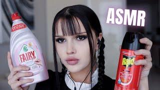 ASMR MIÉRCOLES ADDAMS TE HACE EL SKINCARE | ROLEPLAY EN ESPAÑOL