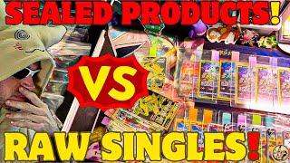 INVESTING in SEALED PRODUCTS VS. RAW CARDS and WHY it DOES NOT MATTER!