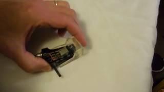 Using the Thorens Cartridge Alignment Gauge, TD-160 TD-145 TD-165, TD-125 MKII Turntables