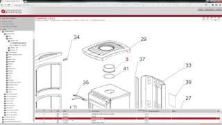 La Nordica spare parts catalogue