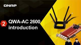 Introducing the QWA-AC2600 PCIe wireless adapter: Use your NAS as a wireless access point