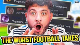 We REACTED to DISCORD's WILDEST FOOTBALL OPINIONS ️