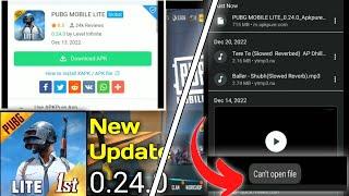 How to download 0.24.0  apkpure problem solve || can't open file problem || how to add obb in game |