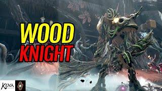 Wood Knight Mini-Boss Fight Expert Spirit Guide Difficulty | Kena Bridge of Spirits Combat Gameplay