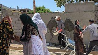 Peace in Tayyiba's Absence:The Magic of Cement, Mustafa's Unique Works on the Wall