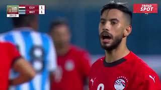 ملخص مباراة مصر vs بوتوسوانا ( التعادل 1 / 1) تصفيات كأس امم افريقيا