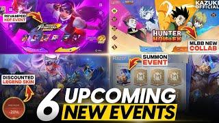 ALL 6 UPCOMING EVENTS | HUNTER x HUNTER | REVAMPED KOF EVENT | MAGIC WHEEL & MORE