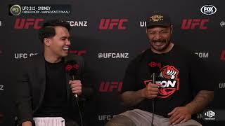 UFC 312 - Justin Tafa on park footy players wanting to fight him and recapping a disappointing 2024