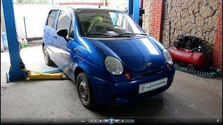 Замена передних рычагов и втулок стабилизатора на Daewoo Matiz Дэу Матиз 0,8 2010 года