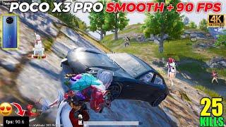 90 Fps|Xiaomi Poco X3 Pro Smooth+90Fps Test 2022| Poco X3 Pro Bgmi Test With Fps Meter