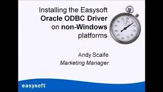Installing the Easysoft Limited Oracle ODBC Driver on Linux in less than 60 seconds