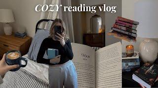 COZY READING VLOG   book shopping + haul,  anticipated new releases, annotating & more