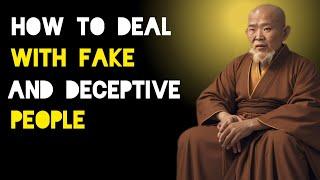 How To Deal With Fake And Deceptive People - Zen And Buddhist Teachings