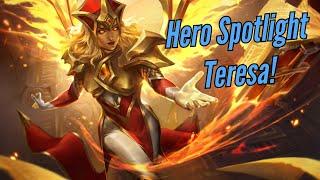 Hero Spotlight Teresa The Holy Priestess! || Age of Magic