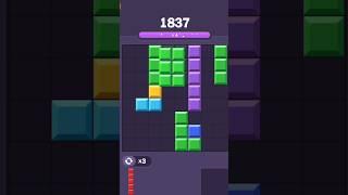 Block Puzzle Stack in finity gameplay #Shorts viral shorts please to subscribe