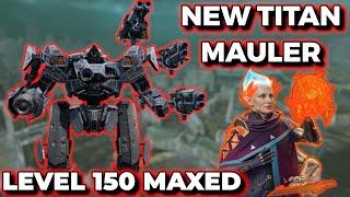 WR - New Titan Mauler Mauls Down Enemies Like A Rampant Dog - Anguisher Ruiner Mauler | War Robots