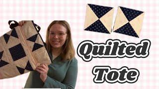 Crafting a Quilted Tote Bag | Sewing Vlog