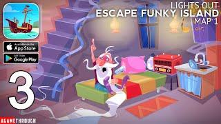 Lights Out Escape Funky Island All Chapters 03 Map 1 Walkthrough / Guide / Tutorials