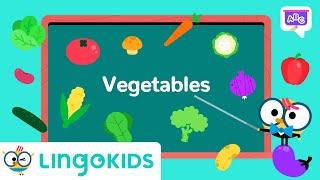 Learn About Vegetables  | VOCABULARY FOR KIDS | Lingokids