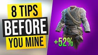 8 Game Changing Mining Tips - New World Mining Guide!