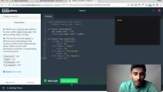 Codecademy - Python: Tutorial #6