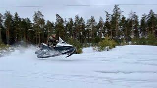 Летающий снегоход Тайга Варяг 550